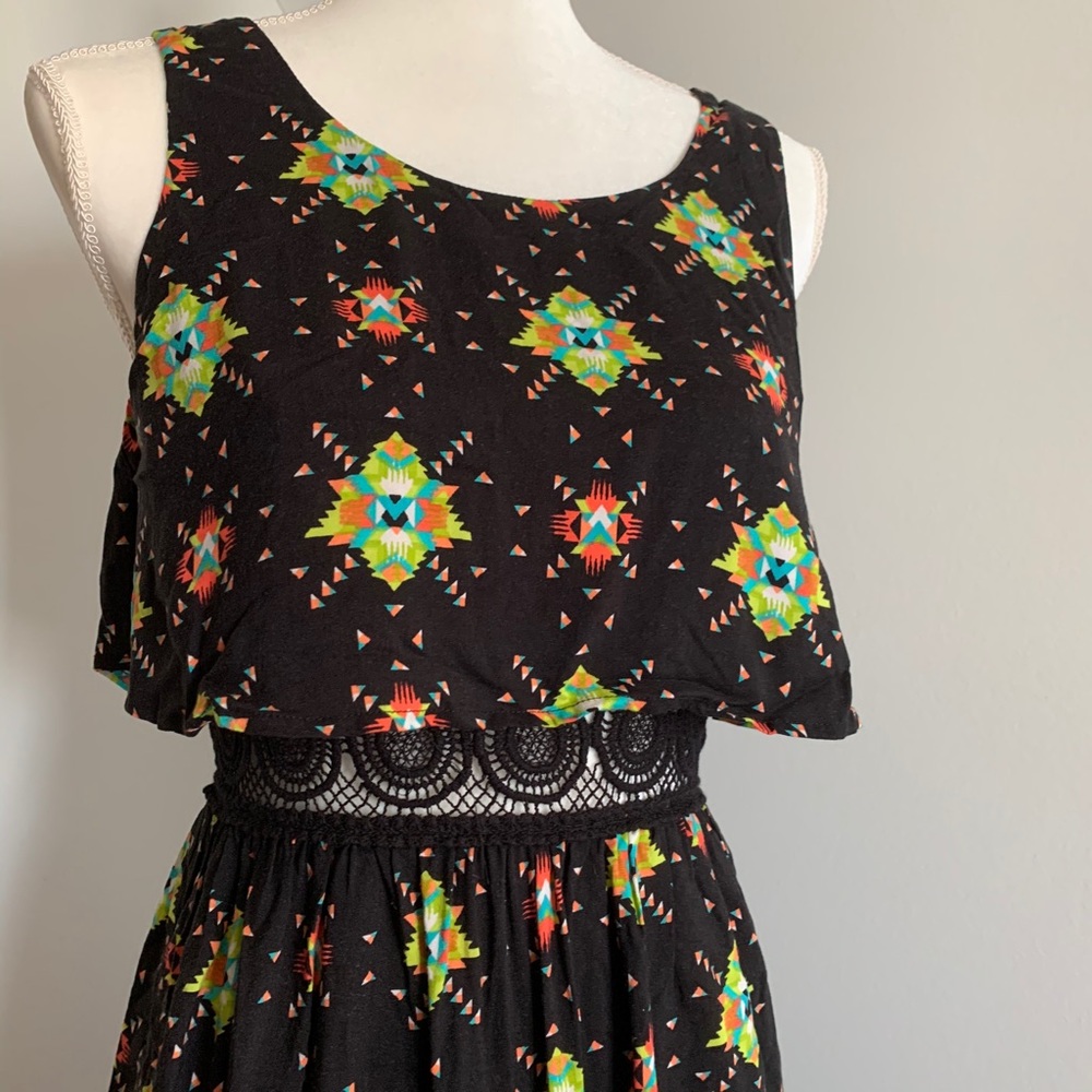 A. Byer Aztec Printed Dress
